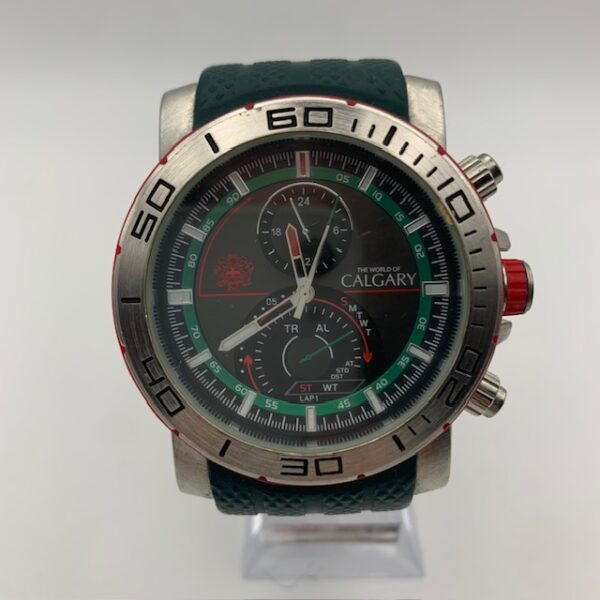 481270 4 RELOJ CALGARY COLLETION MARINE TEAM VERDE