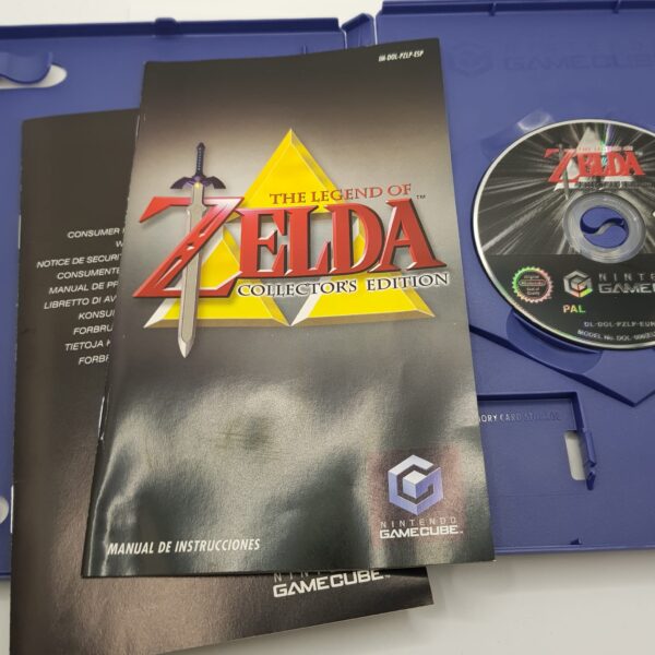 481439 4 JUEGO GAME CUBE THE LEGEND OF ZELDA: COLLECTOR'S EDITION