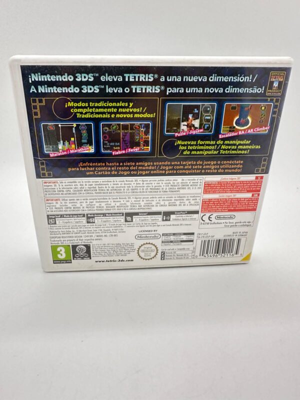 481676 4 JUEGO TETRIS 3DS + CAJA + MANUAL