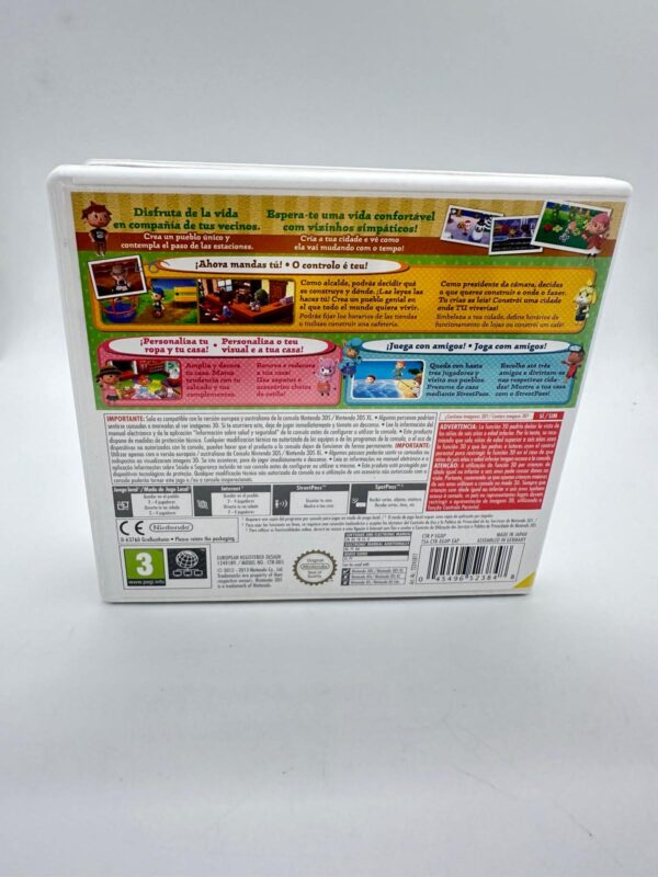 481678 4 JUEGO ANIMAL CROSSING 3DS + CAJA