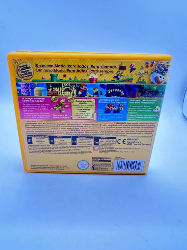 481680 4 JUEGO NEW SUPER MARIO BROS 2 3DS + CAJA + MANUAL