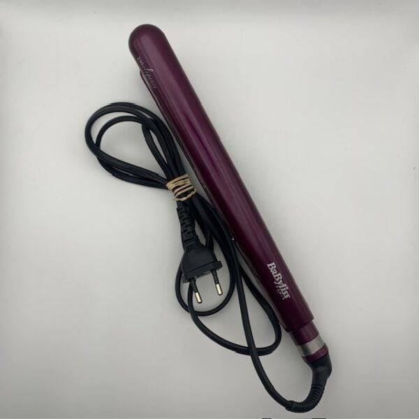 481816 4 PLANCHA DE PELO BABYLISS ST100E 230 ELEGANCE CON FUNDA VIOLETA