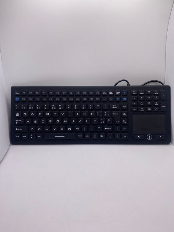 481823 2 TECLADO ENGOMADO MATE MKB-122-PNM NEGRO