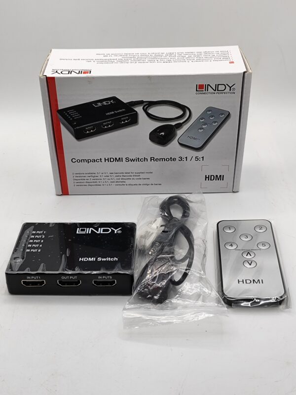 IMG 20240709 190515 BnGfcX scaled SWITCH HDMI CON CONTROL REMOTO LINDY * A ESTRENAR*