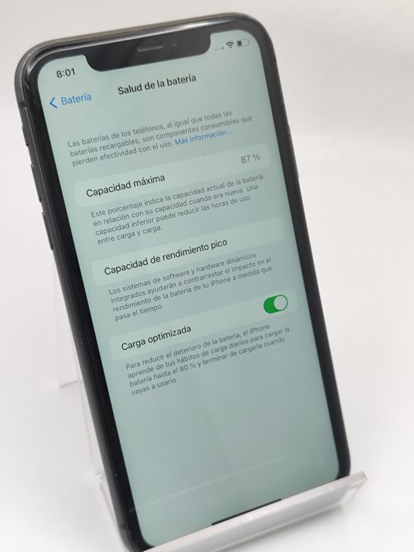 IMG 20240731 170132 hbBHKy scaled APPLE IPHONE 11 256GB NEGRO 87% SALUD BATERÍA