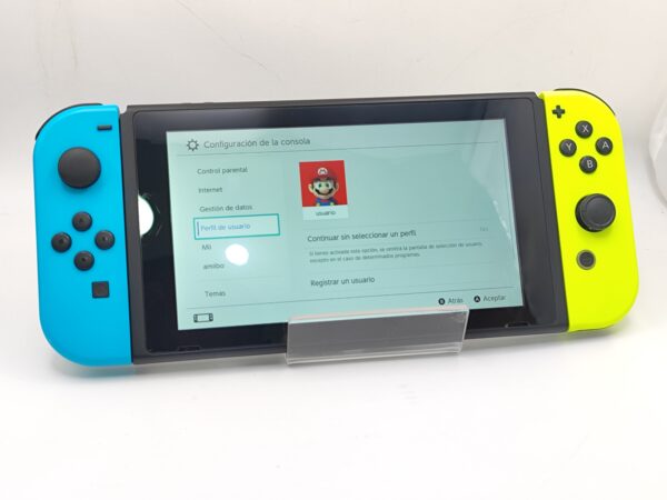 IMG 20240731 183924 HEZXGI scaled CONSOLA NINTENDO SWITCH 32GB + JOY-CON AZUL AMARILLO NEON + ACC