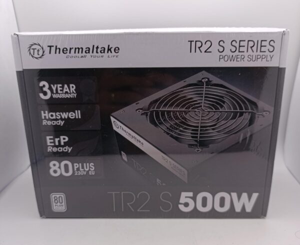 Imagen de WhatsApp 2024 07 29 a las 13.11.13 2b374803 FUENTE DE ALIMENTACION THERMALTAKE TR2 S SERIES 500W 80 PLUS (A ESTRENAR)