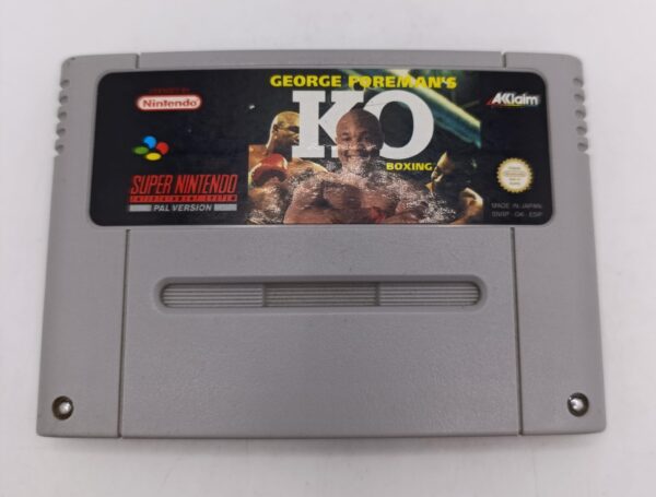 Imagen de WhatsApp 2024 07 30 a las 12.50.18 5096824f JUEGO SUPER NINTENDO GEORGE FOREMAN KO BOXING