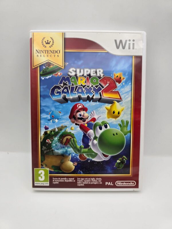 06 U482344 2 VIDEOJUEGO PARA NINTENDO WII SUPER MARIO GALAXY 2