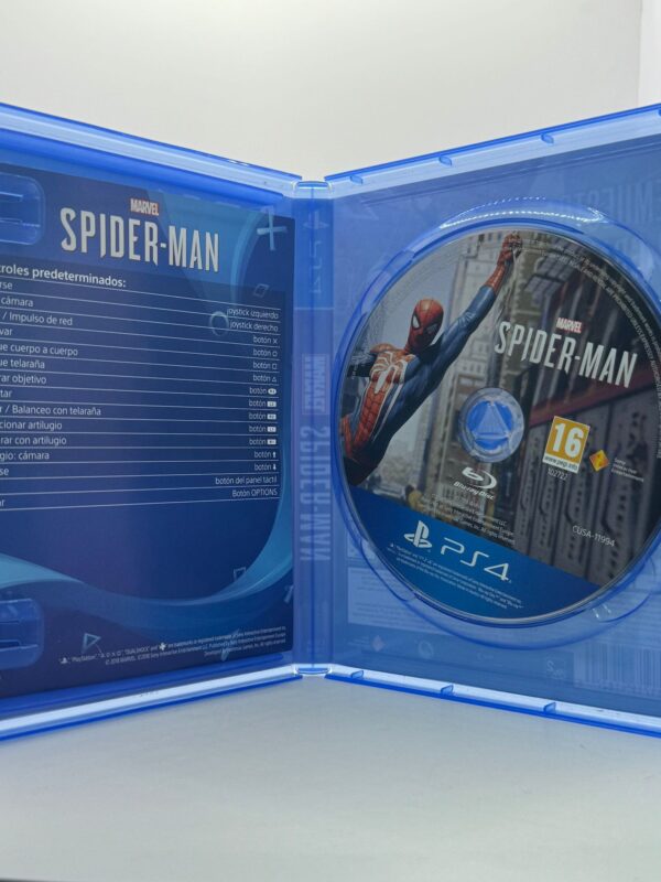 16 U482607 3 VIDEOJUEGO PS4 SPIDERMAN