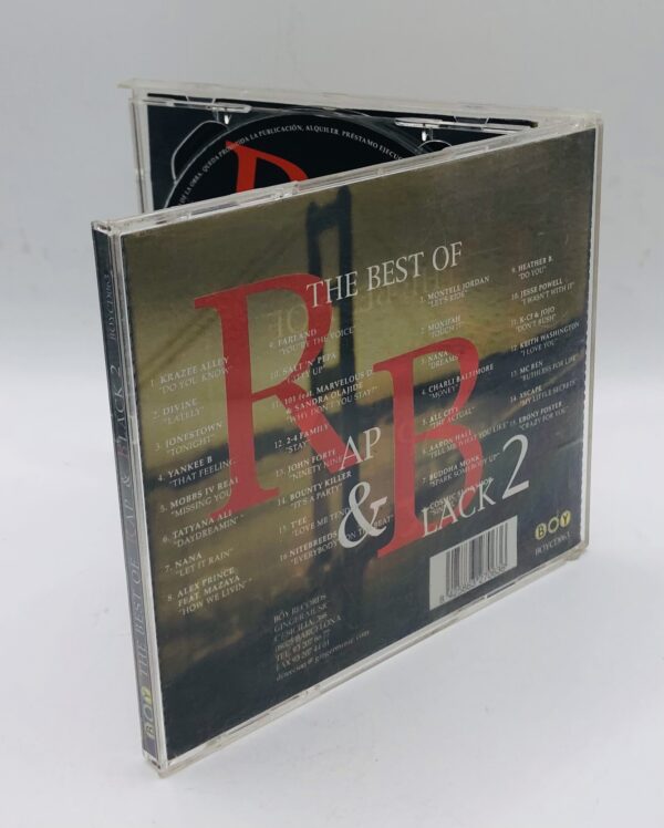 438547 4 CD THE BEST OF RAP & BLACK 2