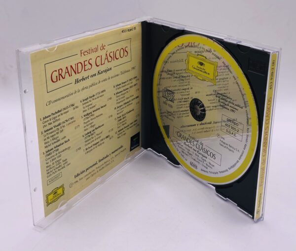 438556 2 CD VON KARAJAN FESTIVAL DE GRANDES CLASICOS