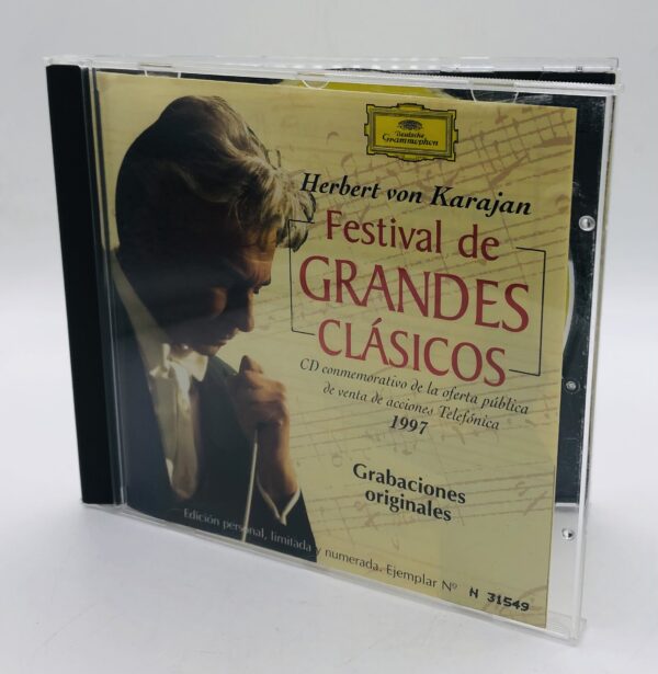 438556 CD VON KARAJAN FESTIVAL DE GRANDES CLASICOS