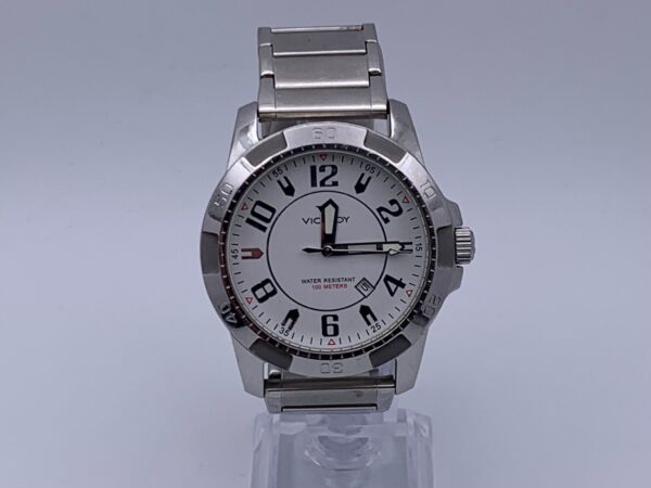 467568 1 RELOJ VICEROY 47669 PLATEADO (MARCAS EN EL CRISTAL)