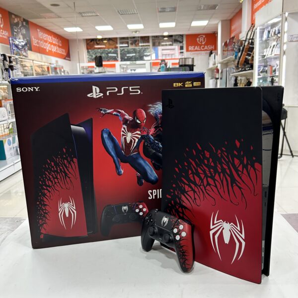 468067 1 scaled CONSOLA PS5 EDICION SPIDERMAN 2 CON DISCO + CAJA