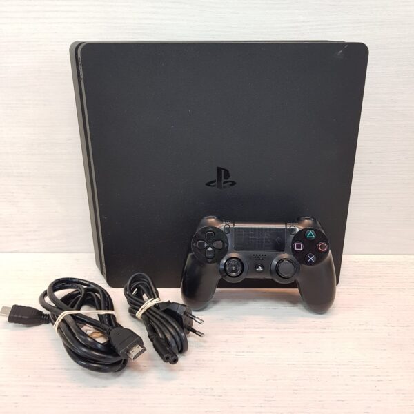 468744 5 CONSOLA PS4 SLIM 500 GB+MANDO+CABLE