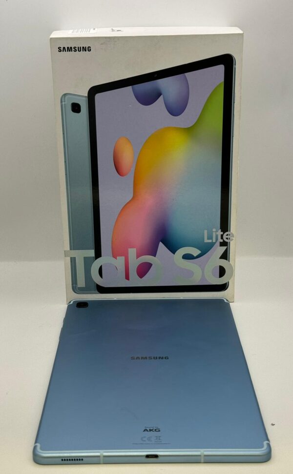 469163 1 TABLET SAMSUNG TAB S6 LITE 128GB + CAJA + CARGADOR + LAPIZ