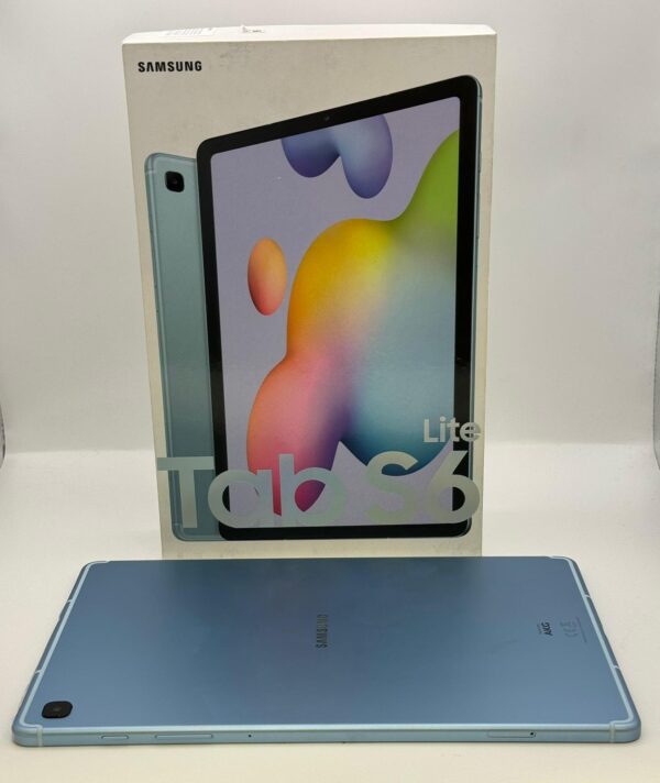 469163 2 TABLET SAMSUNG TAB S6 LITE 128GB + CAJA + CARGADOR + LAPIZ