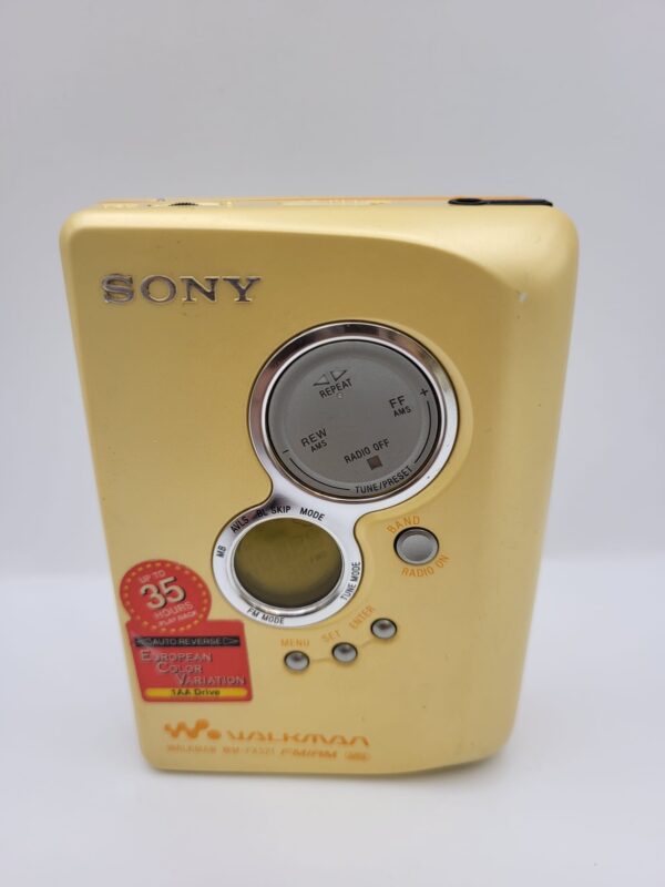 471321 7 WALKMAN SONY WM-FX521 AMARILLO *SOLO FUNCIÓN RADIO*