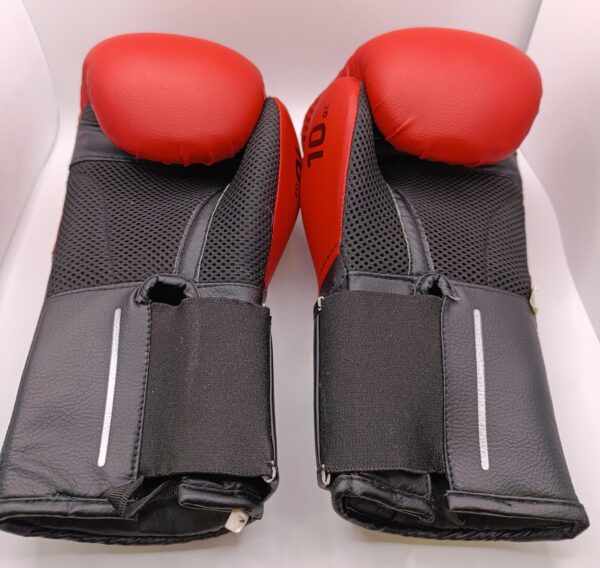 474243 2 GUANTES BOXEO DECATHLON OUTSHOCK 100 ROJO/NEGRO