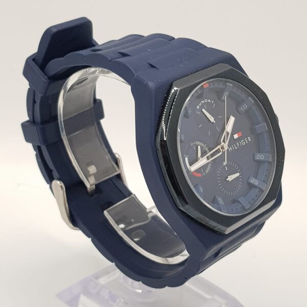 475697 4 RELOJ TOMMY HILFIGER AZUL 1792122 CORREA DE GOMA