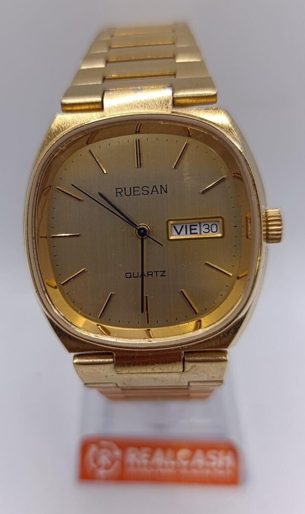 477825 2 RELOJ RUESAN COLOR DORADO