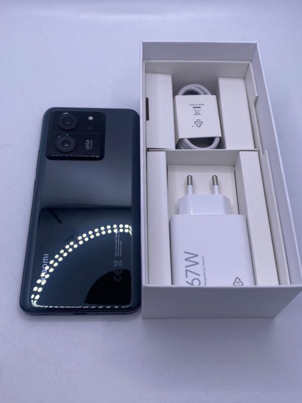 479319 2 MOVIL XIAOMI 13T 256GB 8GB NEGRO + CAJA + CARGADOR 67W