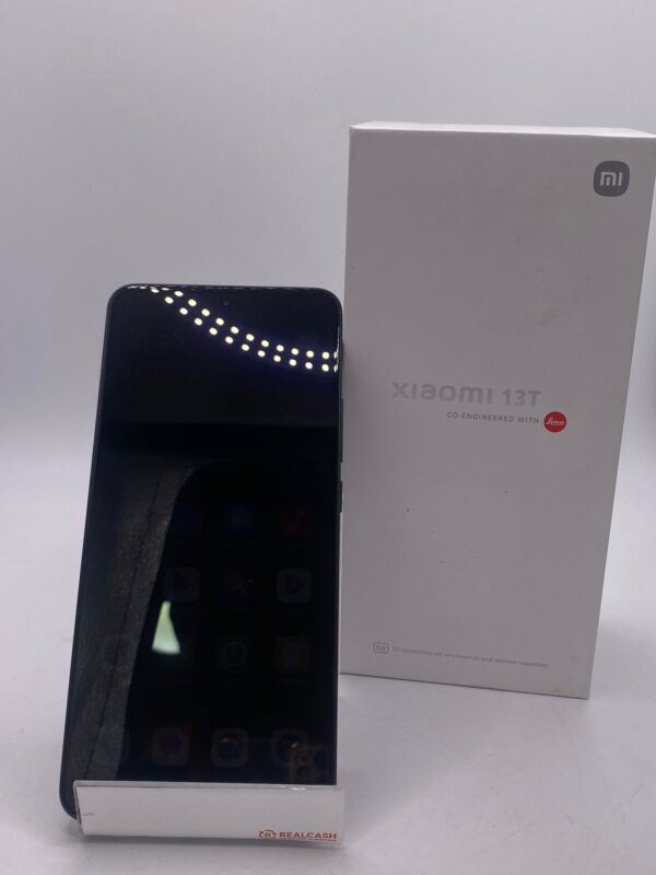 479319 7 MOVIL XIAOMI 13T 256GB 8GB NEGRO + CAJA + CARGADOR 67W