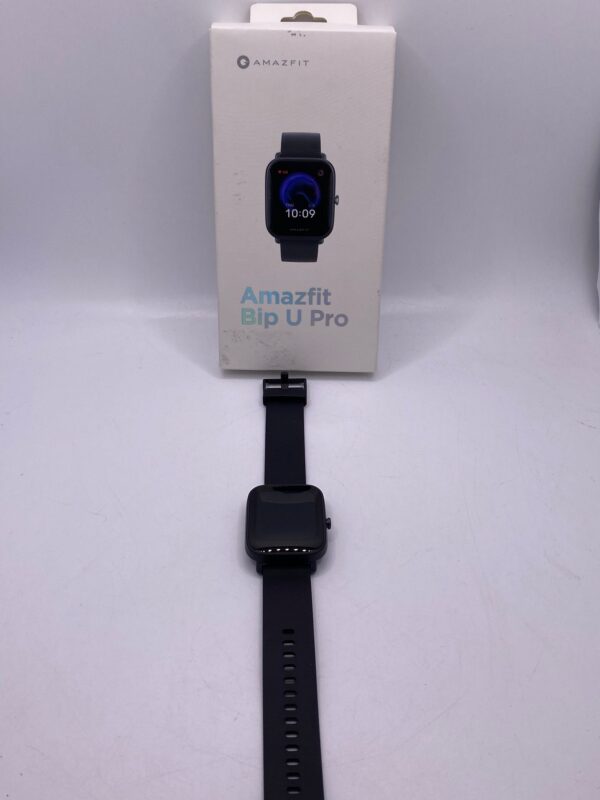 481348 3 SMARTWATCH AMAZFIT BIP U PRO NEGRO + CARGADOR + CAJA