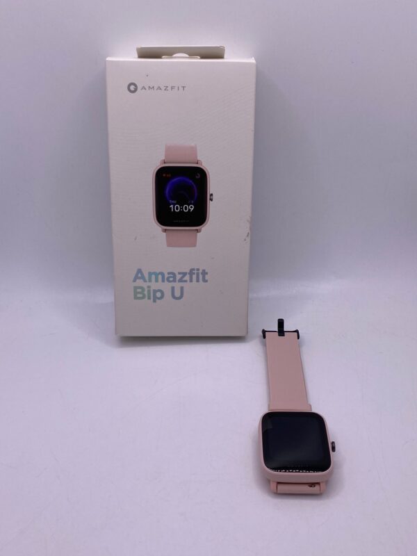 481358 1 SMARTWATCH AMAZFIT BIP U ROSA + CARGADOR + CAJA