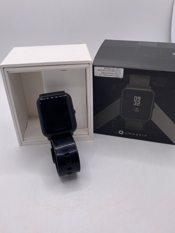 481370 1 SMARTWATCH AMAZFIT BIP NEGRO + CABLE + CAJA