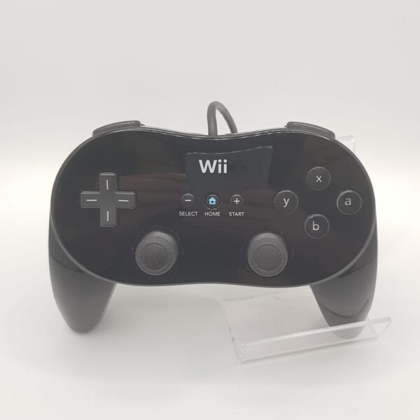 482167 2 MANDO NINTENDO WII OFICIAL CLASSICO PRO NEGRO