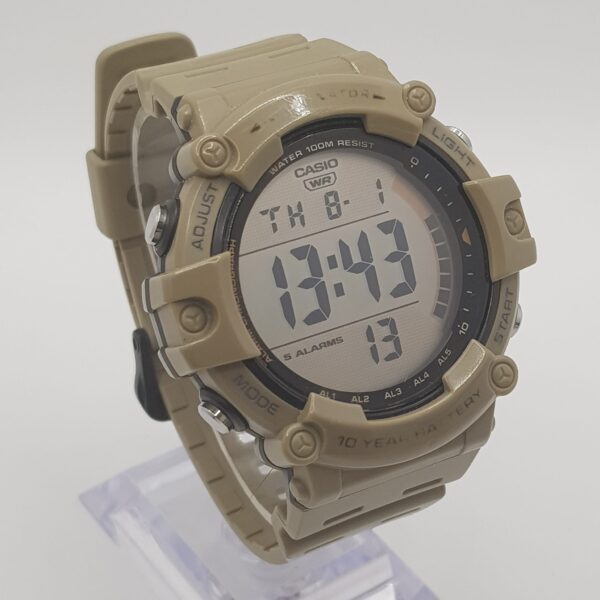 482185 3 RELOJ DIGITAL CASIO AE-15002WH 100M ESTILO G-SHOCK VERDE KAKI