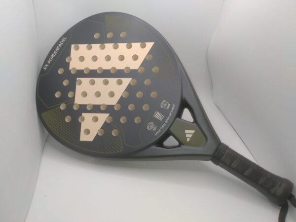 482420 1 PALA DE PADEL ADIDAS RX GREENPADEL EVEN NEGRA *A ESTRENAR*