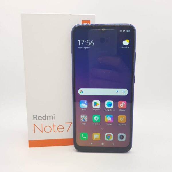 482433 marcas de uso 2 MOVIL REDMI NOTE 7 3GB 32GB + CAJA