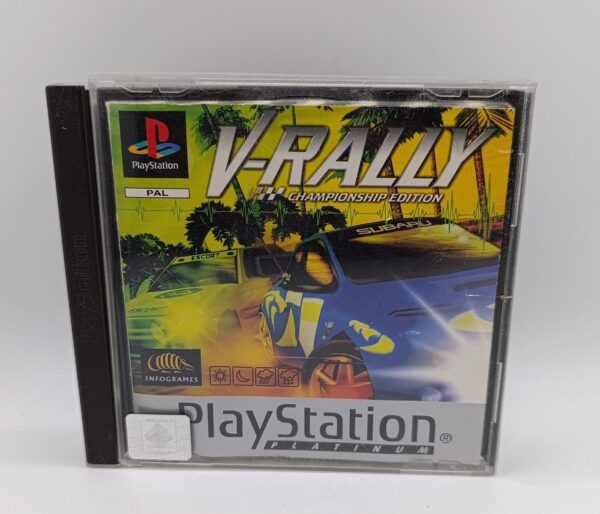 482459 1 VIDEOJUEGO PS1 V-RALLY CHAMPIONSHIP EDITION