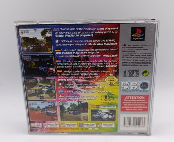 482459 2 VIDEOJUEGO PS1 V-RALLY CHAMPIONSHIP EDITION