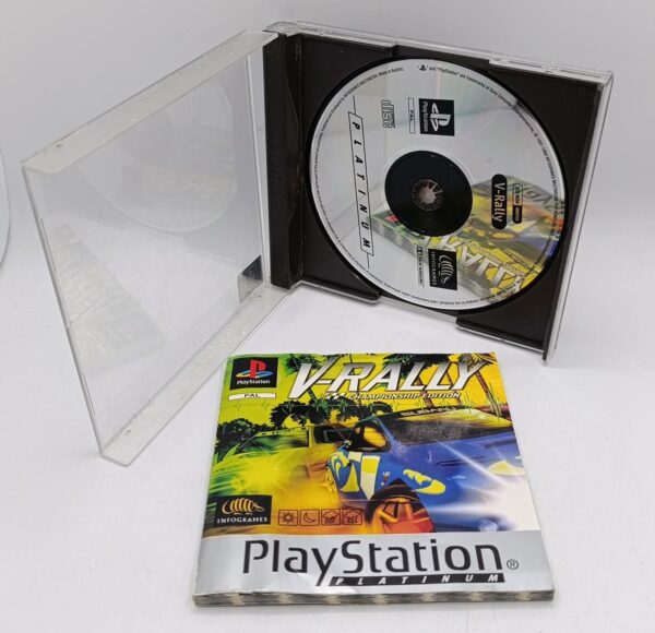 482459 3 VIDEOJUEGO PS1 V-RALLY CHAMPIONSHIP EDITION