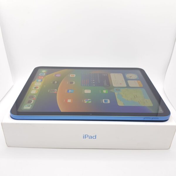 482472 2 APPLE IPAD 10TH GEN A2696 10,9" 64GB WIFI AZUL + CARGADOR + CAJA