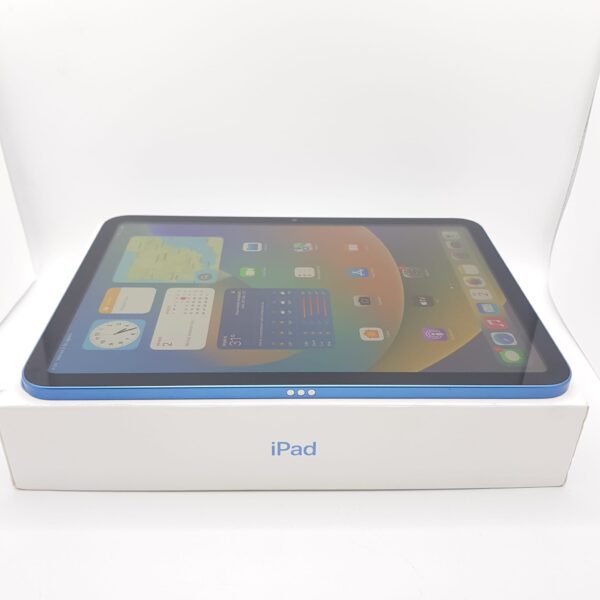 482472 3 APPLE IPAD 10TH GEN A2696 10,9" 64GB WIFI AZUL + CARGADOR + CAJA