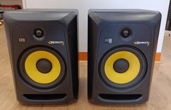 482735 3 PAREJA DE ALTAVOZ DE ESTUDIO KRK ROKIT 8 GEN 3 +CABLES