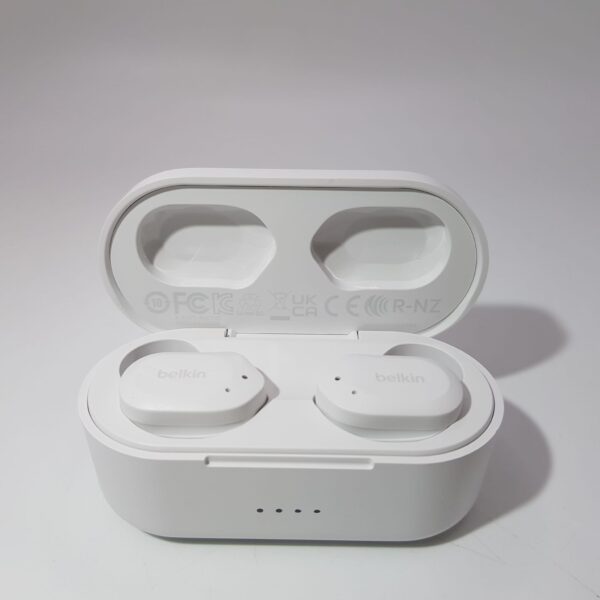 482785 4 AURICULARES INALAMBRICOS BELKIN SOUNDFORM PLAY BLANCOS A ESTRENAR