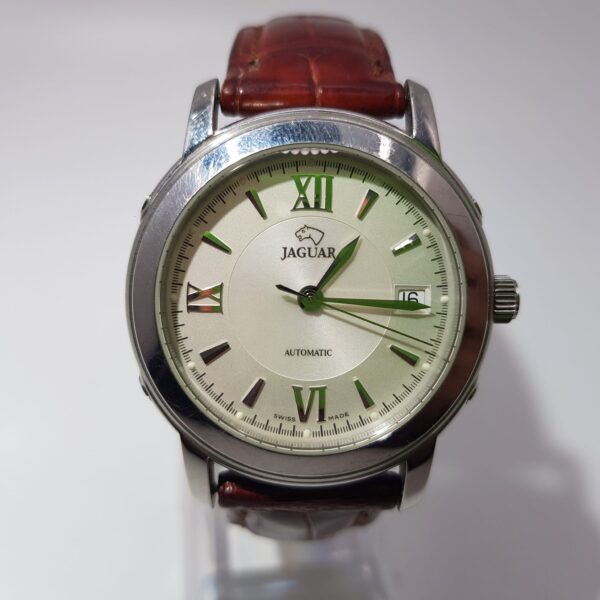 482826 1 RELOJ JAGUAR J950 AUTOMATICO CORREA CUERO.