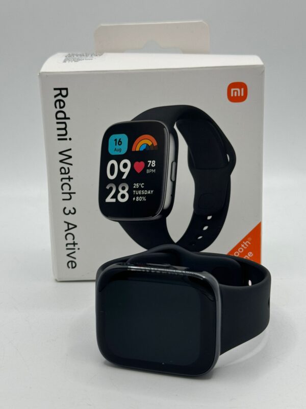 483055 2 SMARTWATCH REDMI WATCH 3 ACTIVE NEGRO + CABLE + CAJA