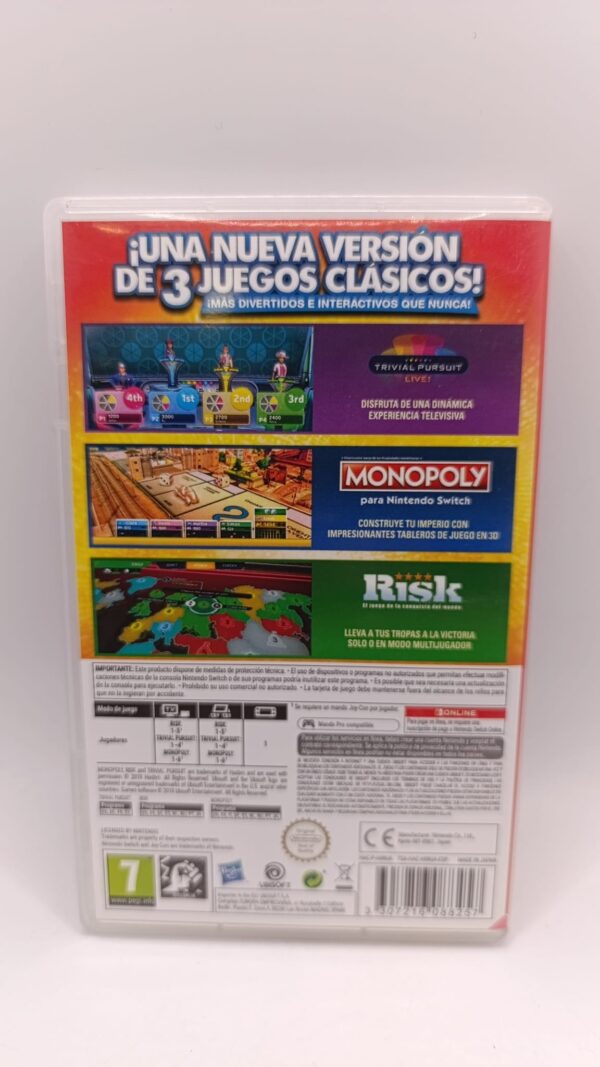 483408 2 JUEGO NINTENDO SWITCH MONOPOLIO