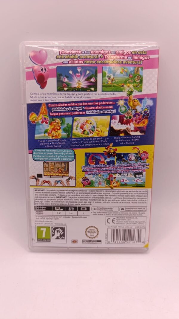 483420 3 JUEGO NINTENFO SWITCH KIRBY STAR ALLIES