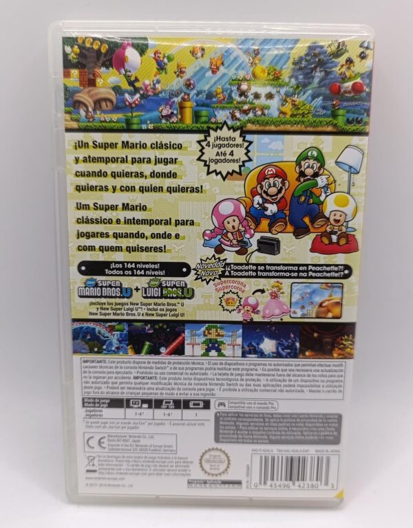 483421 3 JUEGO NINTENFO SWITCH MARIO BROS DELUXE