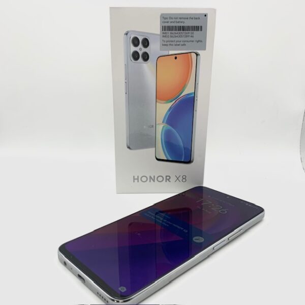 483707 3 MOVIL HONOR X8 6/128GB CON CARGADOR Y CAJA