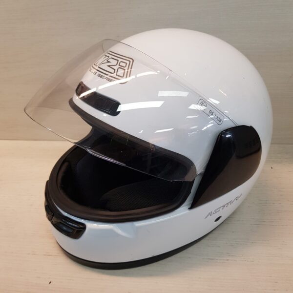 483754 2 CASCO INTEGRAL NZI BLUE SERIES ACTIVY BLANCO TALLA S