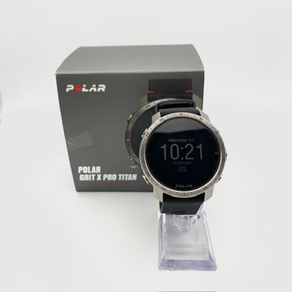 485276 1 RELOJ DEPORTIVO POLAR GRIT X PRO TITAN + CAJA Y CARGADOR